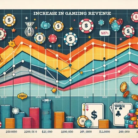 Gambling Revenue Growth in Virginia, West Virginia, and Illinois